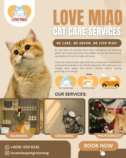 Love Miao Cat Grooming & Boarding